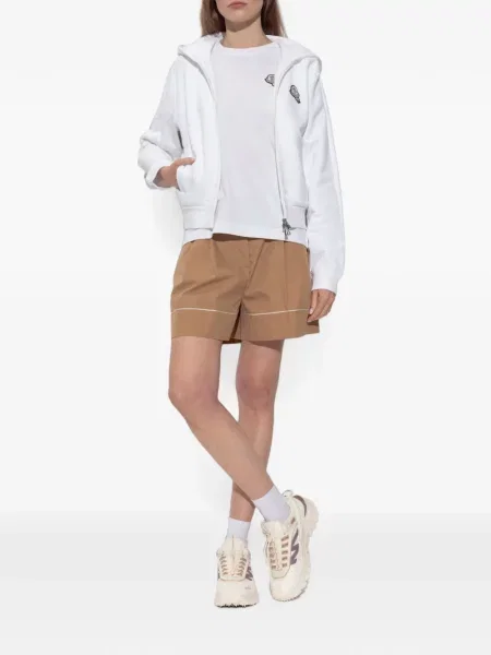 Tricou Moncler cu autograf alb