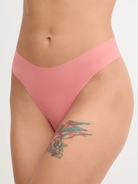 Chantelle tanga oranžové