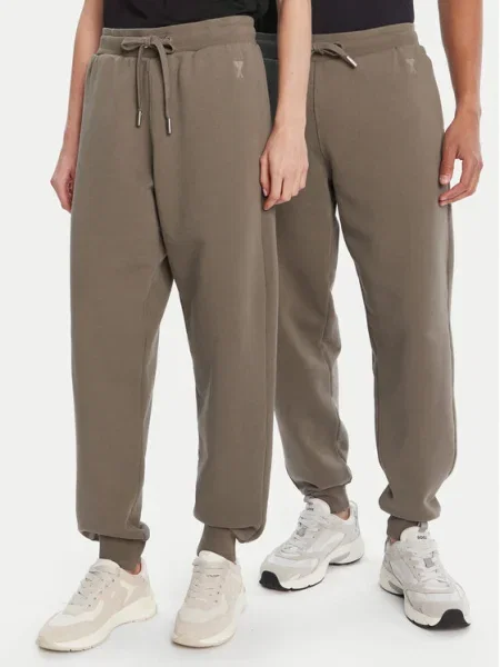 AMI Paris Pantaloni trening kaki