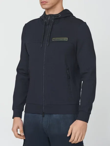 Спортивная кофта Aeronautica Militare синяя