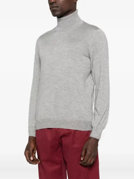 Długi golf golf Fileria szary