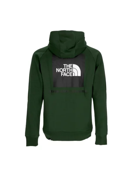 Bluza z kapturem The North Face z kapturem zielona