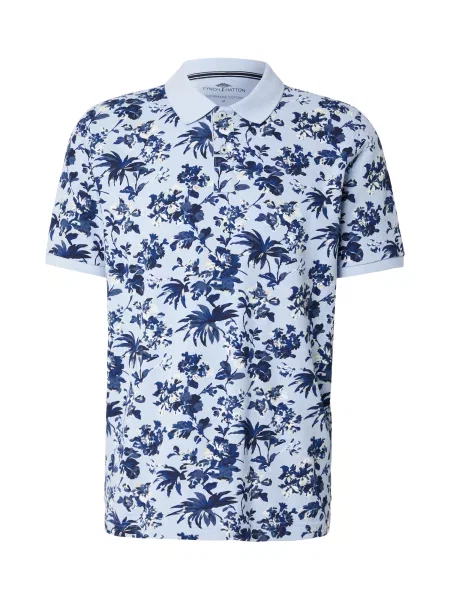 FYNCH-HATTON Majica slonovače / svijetloplava / tamno plava