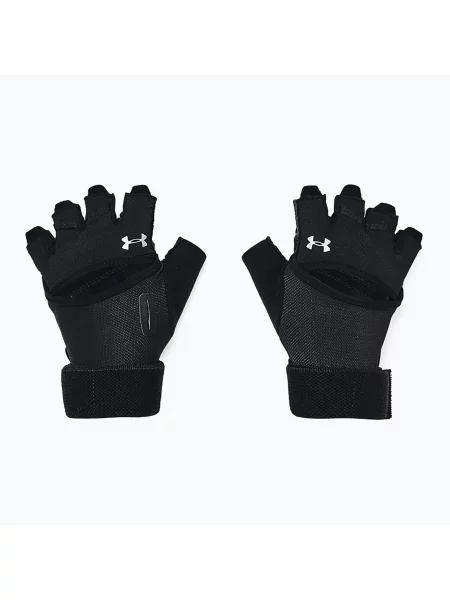 Olcsóbban. női edző kesztyű Under Armour M'S Weightlifting black/black/silver. Méret: L fekete