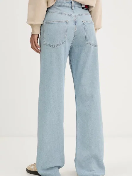 Tommy Jeans jeansy relaxed fit niebieskie