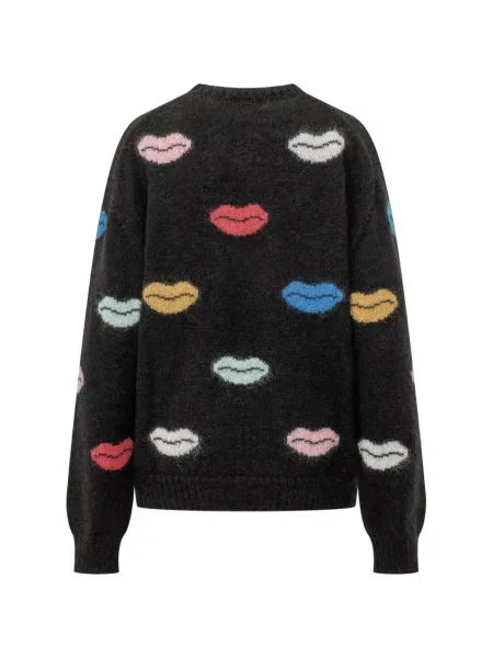 Pulover Fiorucci de mohair negru