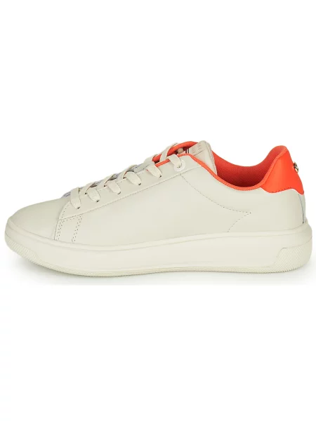 Pantofi Tommy Hilfiger din piele alb