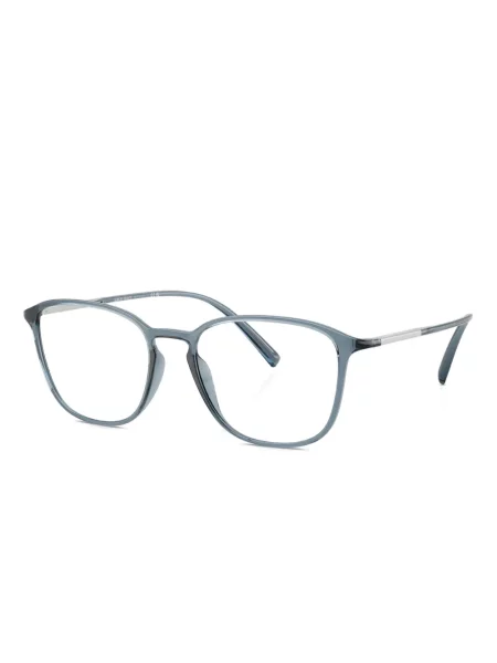 Ochelari de soare Giorgio Armani transparente albastru