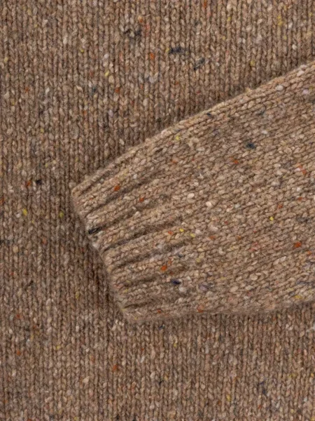 Sweter dziecięcy Knot brązowy