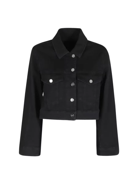 Kurtka jeansowa Dondup czarna