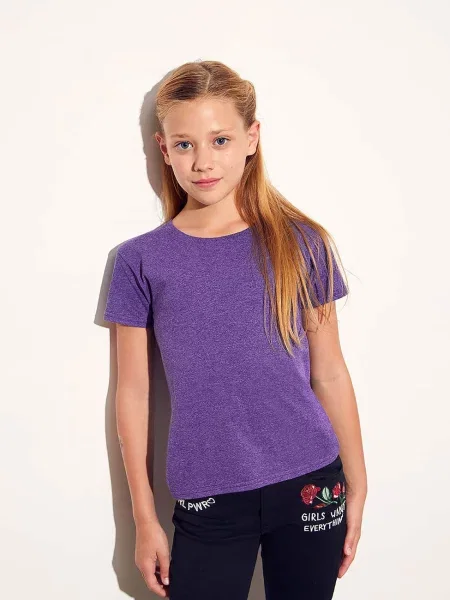 Tricou copii Fruit Of The Loom violet
