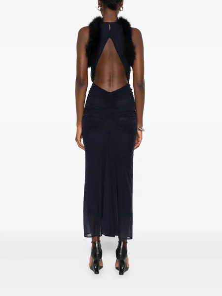 Rochie Mugler de costum albastru