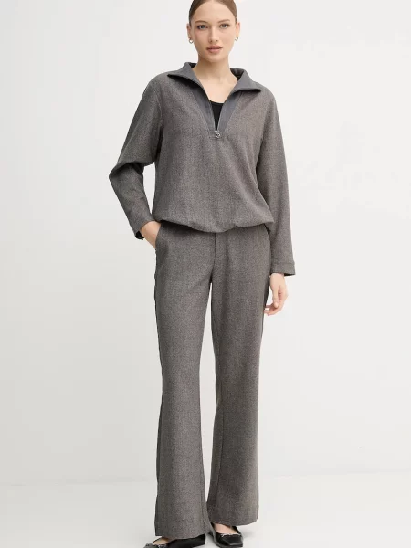 Блузка Mos Mosh SOLEIA коричневий