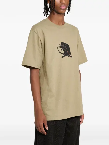 Tricou Stüssy cu imagine verde