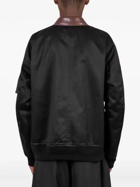Pantaloni chino Sacai negru