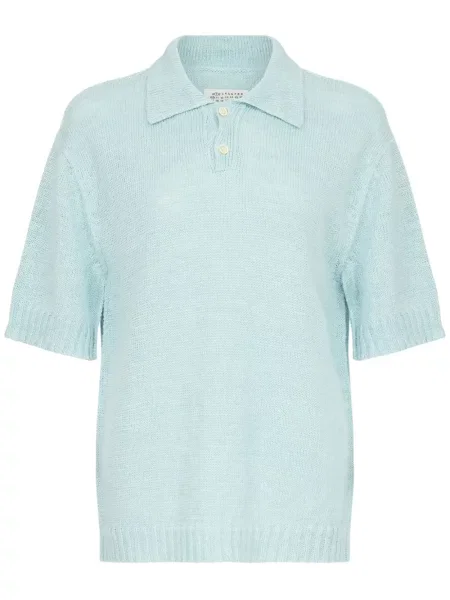 Polo Maison Margiela albastru