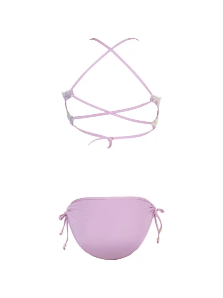 Bikini dziecięce Nessi Byrd fioletowe