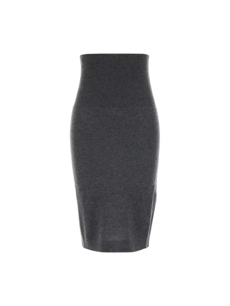 Spódnica ołówkowa Stella Mccartney wełniana szara