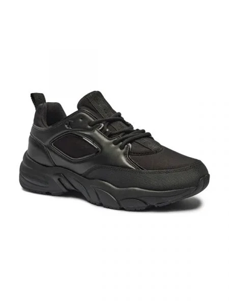 CALVIN KLEIN JEANS Sneakers tornacipő RETRO TENNIS fekete