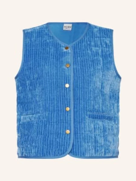 Ichi Kamizelka Pikowana Ihfuma blau niebieska