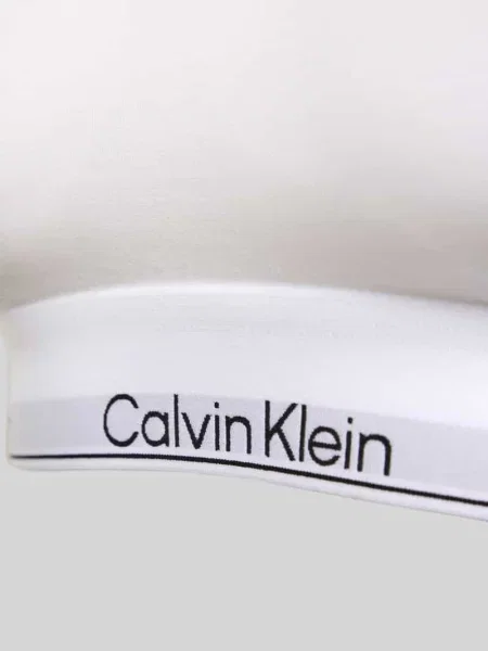 Biustonosz typu bralette z watowanymi miseczkami model ‘Lift’ Calvin Klein Underwear biały