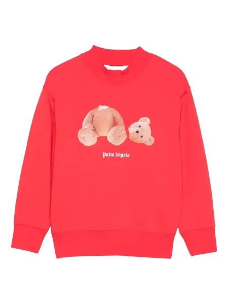 Bluza dziecięca Palm Angels czerwona