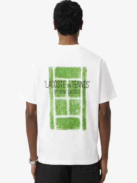 Футболка Lacoste біла