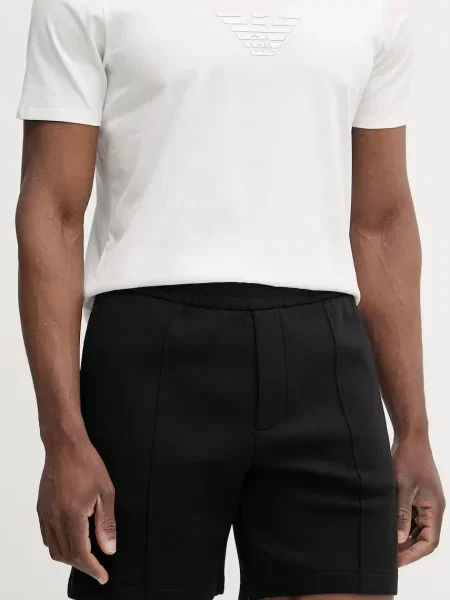Emporio Armani pantaloni scurți negru