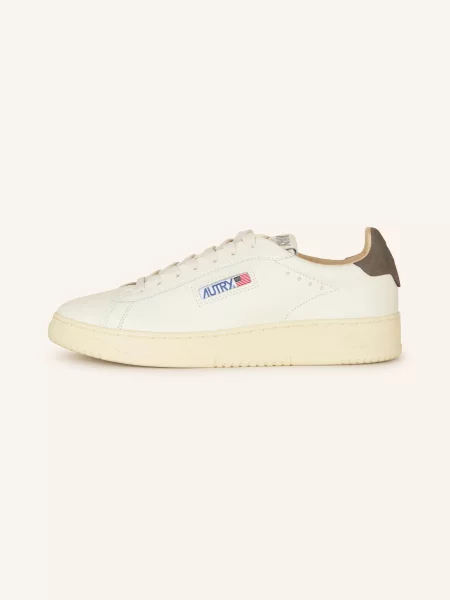 Sneakersy Autry skórzane retro beżowe