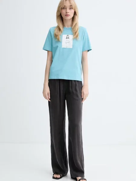 Calvin Klein basic tričko modré