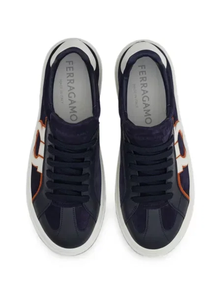 Sneakerși Ferragamo albastru