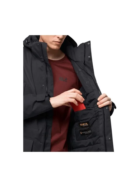 Geacă Jack Wolfskin negru