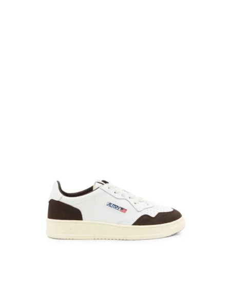 Sneakersy Autry skórzane białe