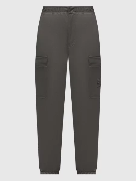 Джогери з вовною Stone Island сірі