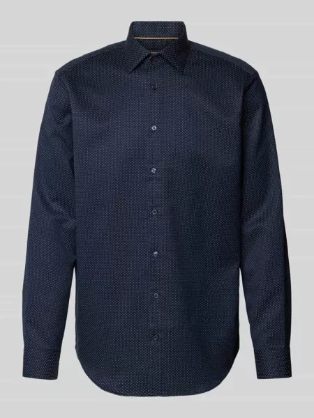 Koszula biznesowa o kroju regular fit z tkaniny two-ply z kołnierzykiem typu kent Jake*s
