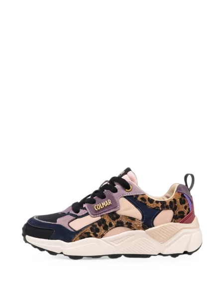 Sneakerși Colmar cu model leopard