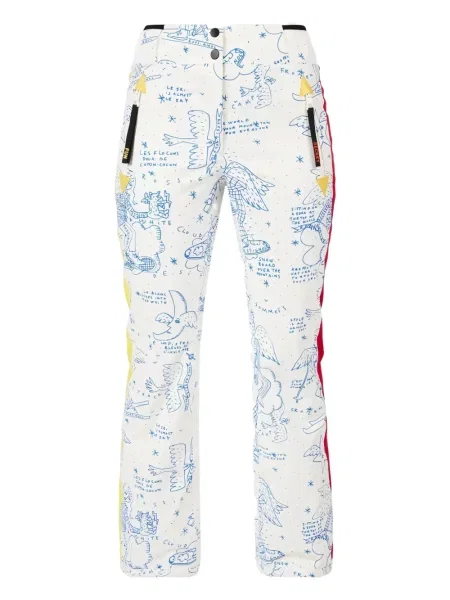 Pantaloni Rossignol cu dungi alb