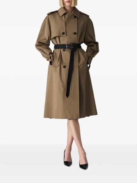 Двуреден тренчкот Vera Wang кафяво