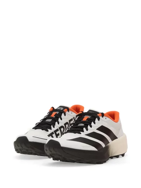 Spodnie cargo Adidas w paski klasyczne do biegania czarne