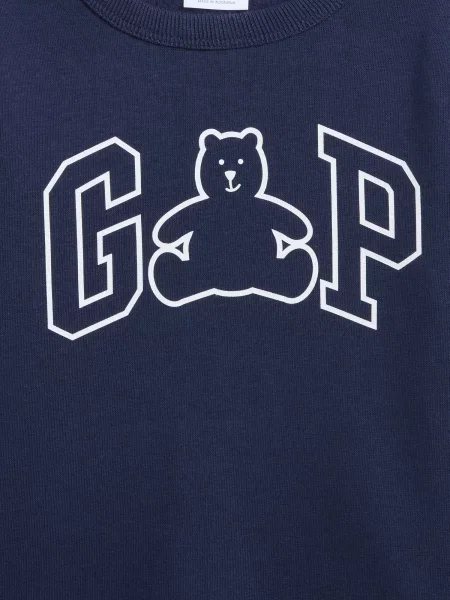 Gyerek melegítő felső Gap fehér