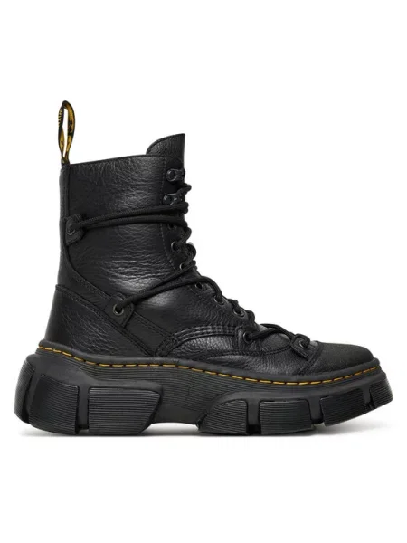 Šněrovací kotníkové boty Dr. Martens černé