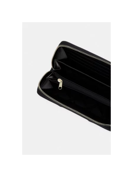 Armani Exchange portfel z imitacji skóry czarny
