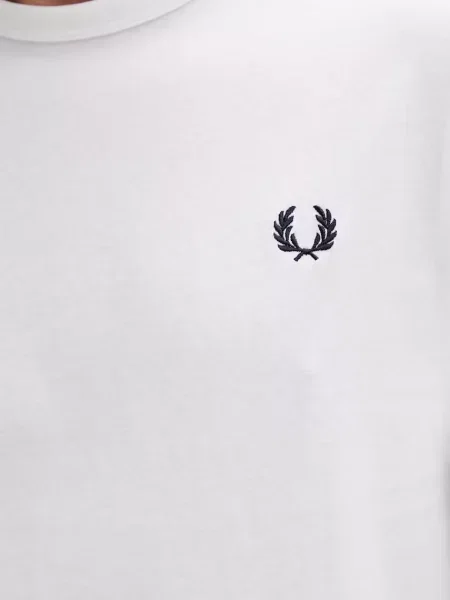 Fred Perry póló Ringer T-Shirt fehér