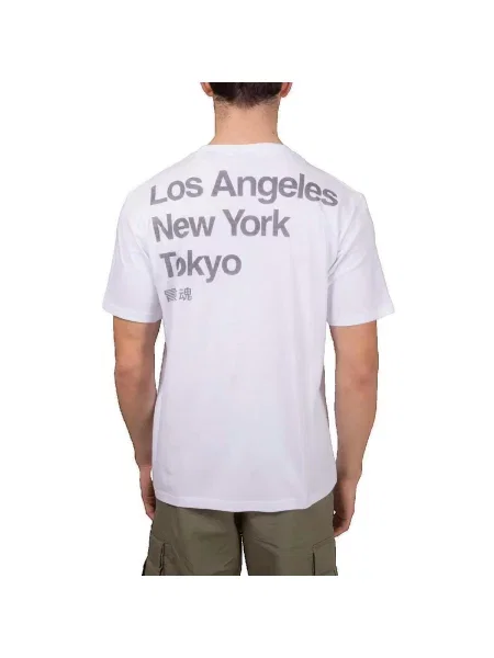 Tricou Superdry cu autograf alb