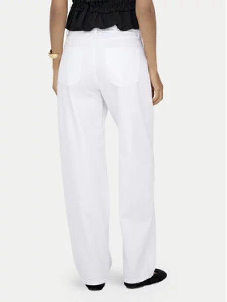 ONLY Jeans hlače Gianna Balloon Fit bela