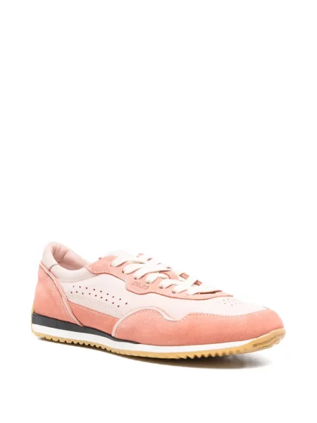 Sneakerși Lemargo din piele de căprioară roz