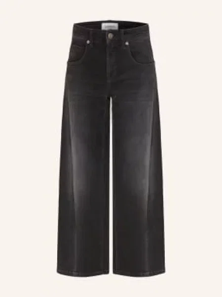 Cambio Džíny S Rovným Střihem Orla urban black wash černé