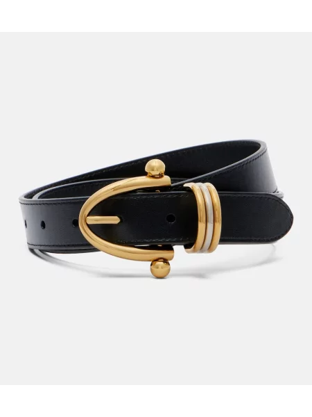 Cu centură curea Chloé din piele negru