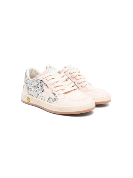 Sneakersy dziecięce Golden Goose Ball Star różowe