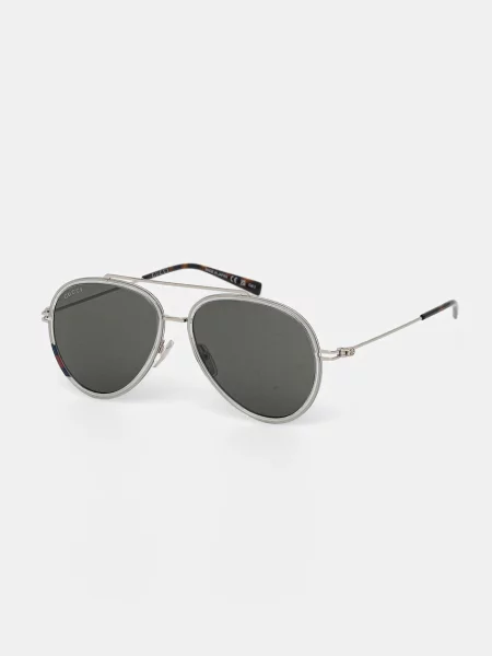 Gucci ochelari de soare argintiu